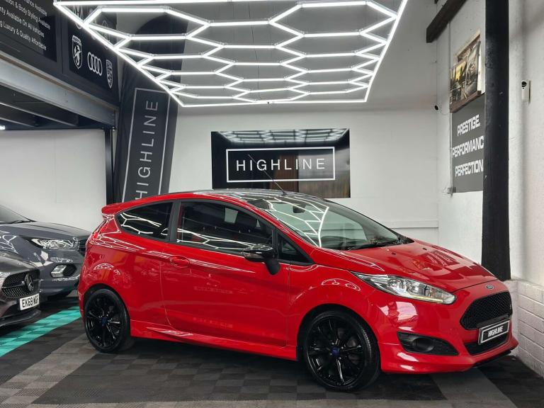 2016 Ford Fiesta 1.0 EcoBoost 140 Zetec S Red 3dr HATCHBACK PETROL Manual