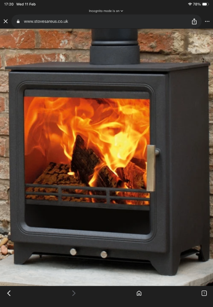 Log burner premium brand stoves vogue medium 