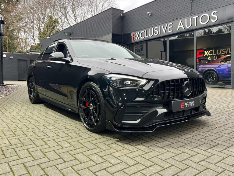 2023 Mercedes-Benz C Class 2.0 C300h MHEV AMG Line (Premium Plus) + C63 BODYKIT + HUD + PAN ROOF ...