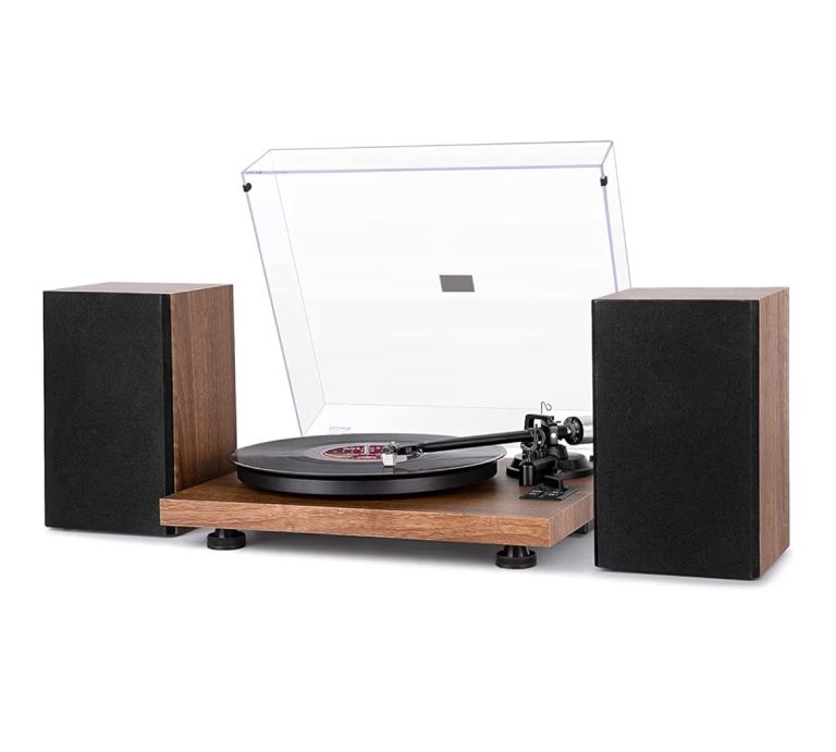  in box  1 BY ONE Bluetooth TurntableFi System Vinyl Record player 