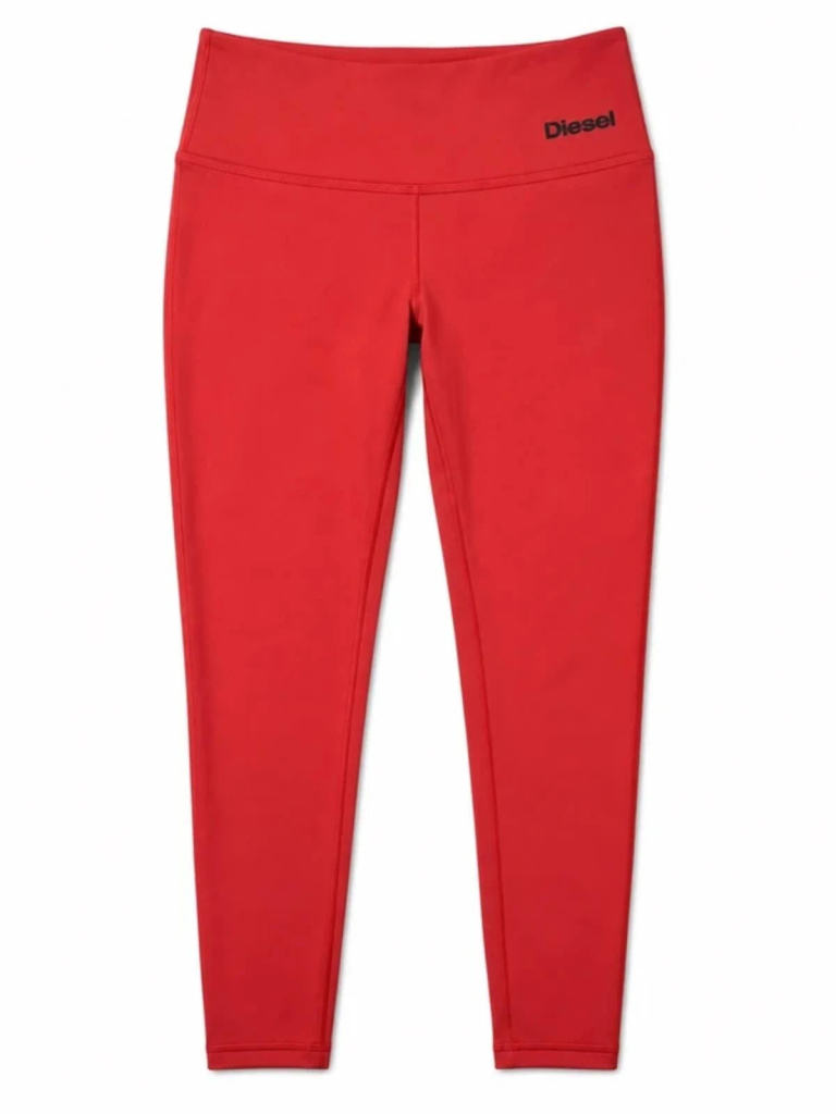 Diesel Coral High Waisted Gym Leggings Yoga Fitness Activewear UK 8 10