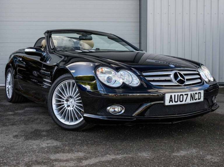2007 Mercedes-Benz SL 5.5 SL500 Convertible 2dr Petrol 7G-Tronic (291 g/km, 382.68 bhp) Convertib...