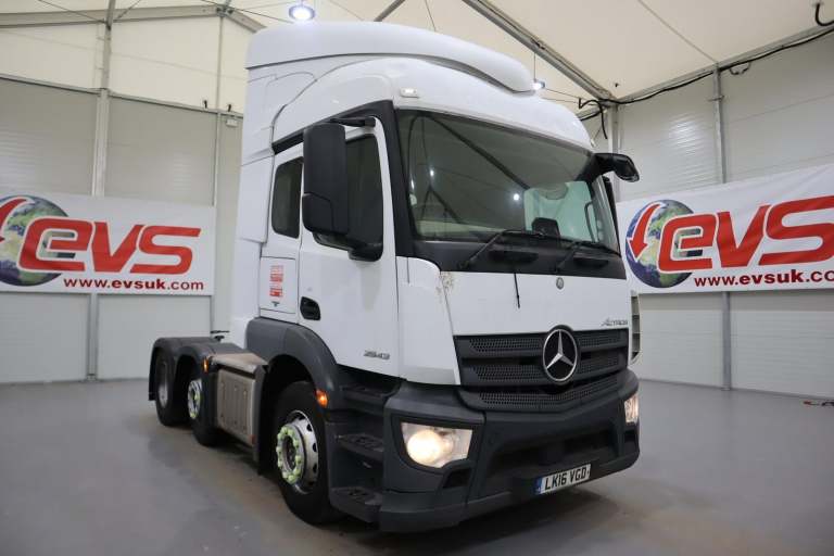 2016 (16 PLATE) Mercedes Benz ACTROS 2543 6x2 Euro 6 Tractor Units