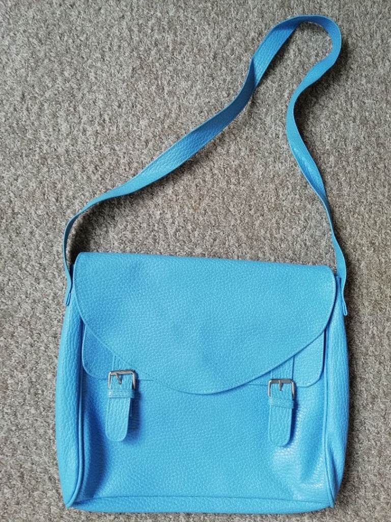 Bright Blue Satchel – Condition As New