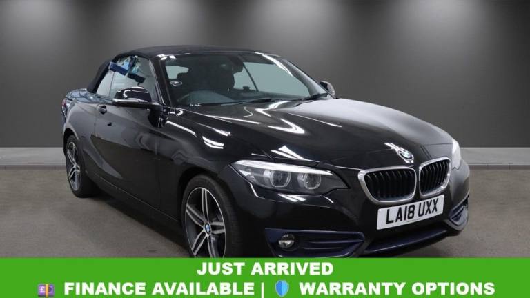 2018 BMW 2 Series 2.0 218d Sport Convertible 2dr Diesel Auto Euro 6 (s/s) (150 ps) Convertible Di...
