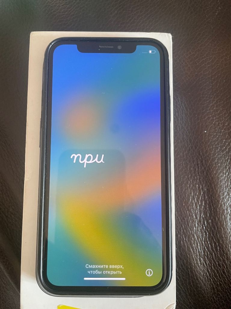 Apple iPhone X 256GB Black with Case – Good Condition
