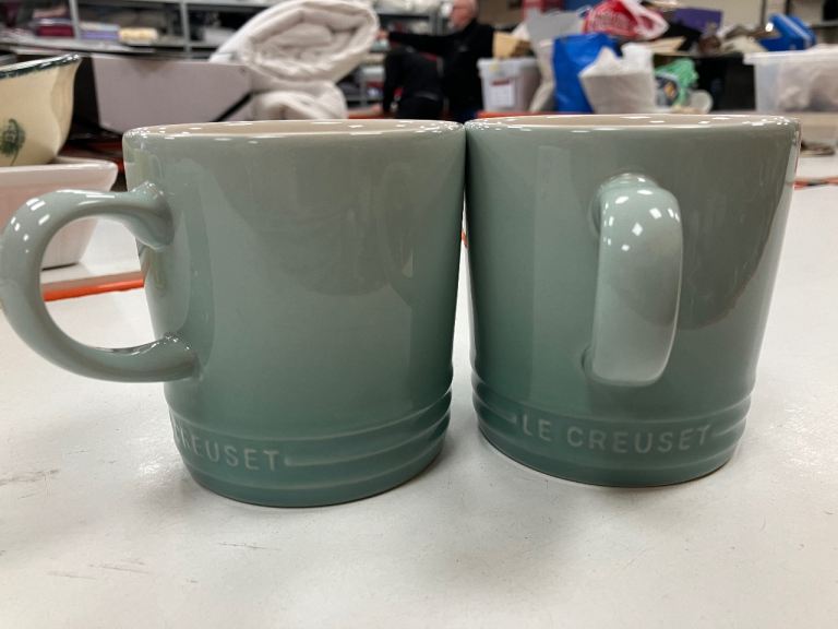 X2 Le Creuset Mugs