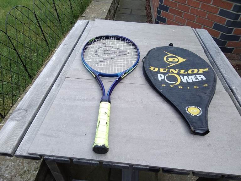 Dunlop tennis racket with cover 
