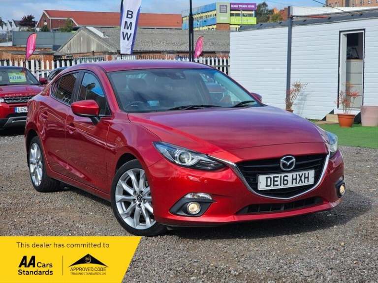 2016 Mazda Mazda3 2.0 SKYACTIV-G Sport Nav Fastback Euro 5 (s/s) 4dr SALOON Petrol Manual
