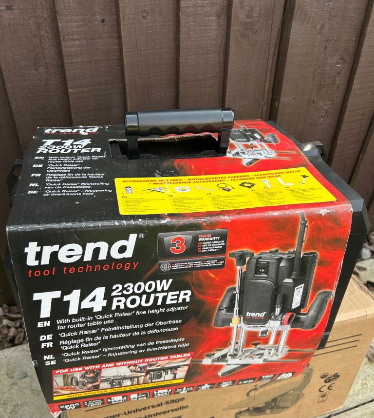Trend T14 2300W Router – Brand New, Boxed