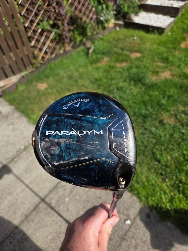 Sold.   Callaway Paradym stiff shft driver