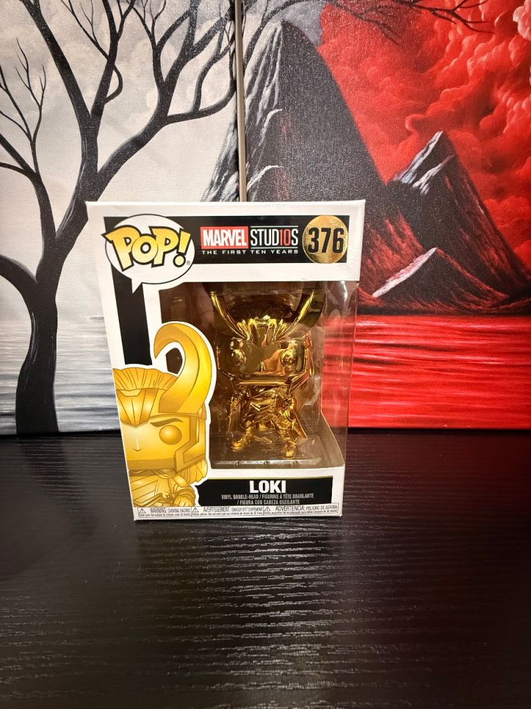 Funko Pop! Marvel Studios Loki #376 – Gold, New in Box