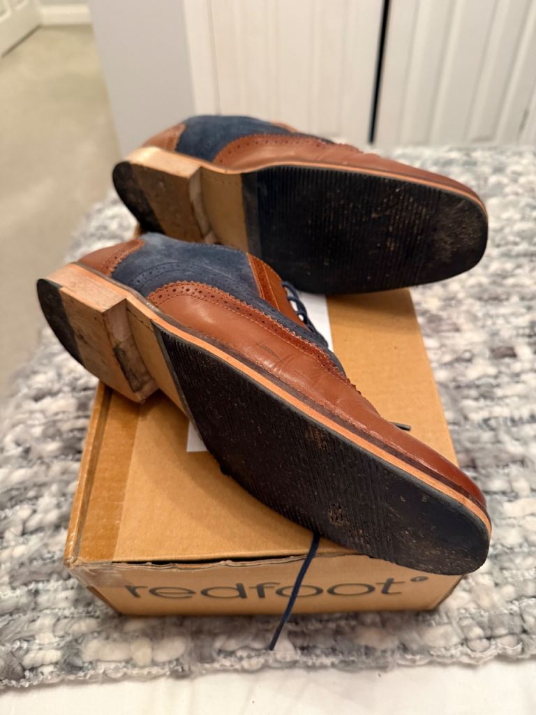 Redfoot Oxford Brogue Shoe UK 9