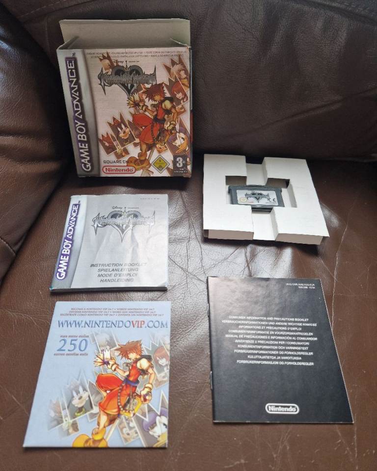 image for Kingdom Hearts Chain Of Memories GBA *Comlete in Box*