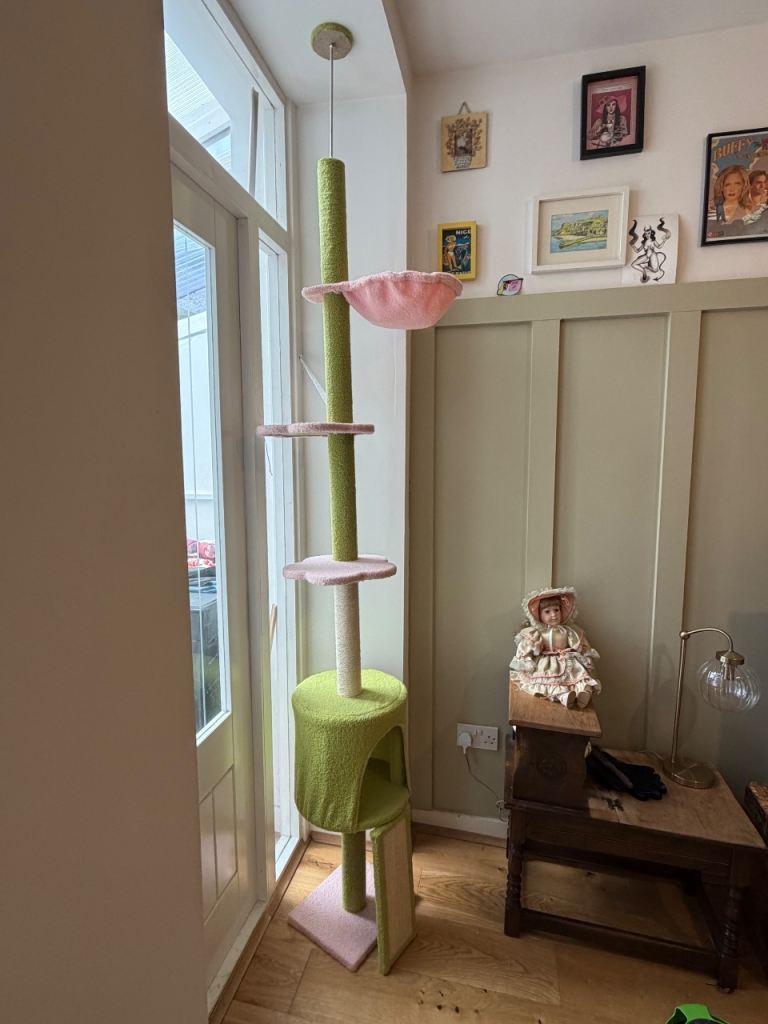 Floor to ceiling cat tree 