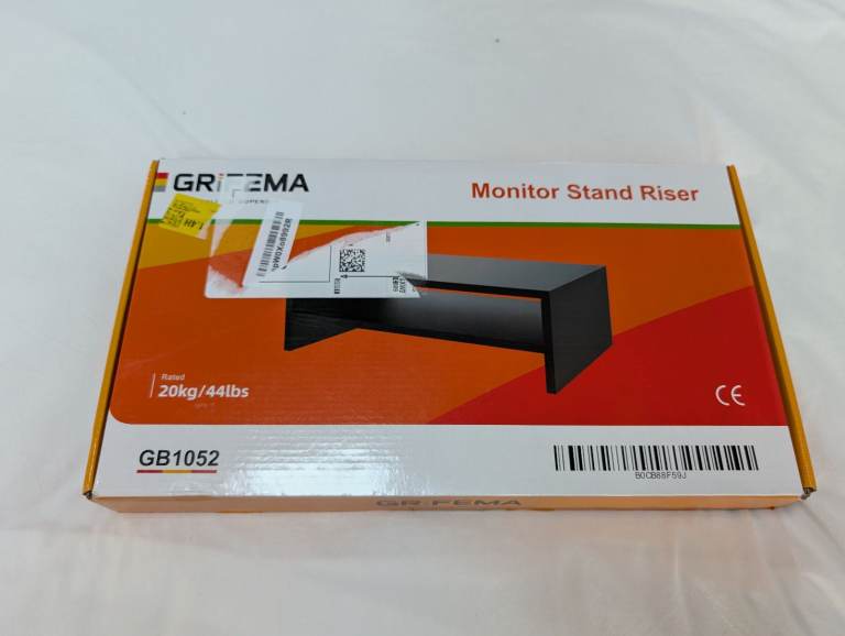 Monitor riser, New in Box. 