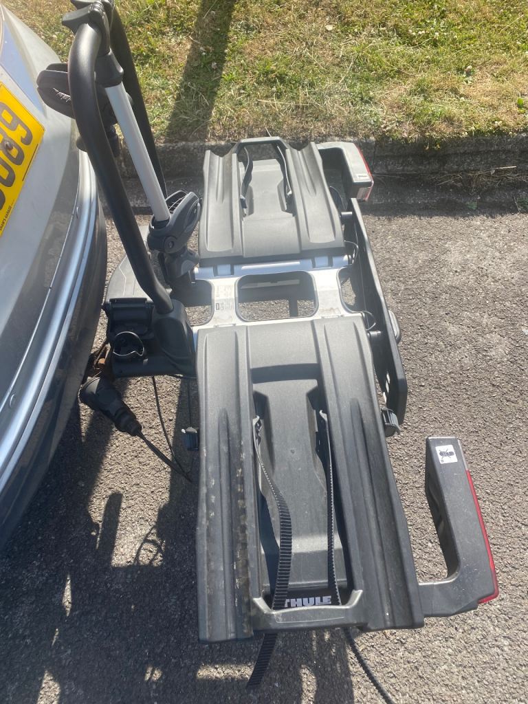 Thule Easyfold XT933 2 bike carrier towbar electric bikes