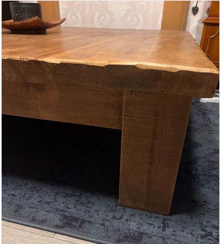 Solid Wood Coffee Table – Good Condition