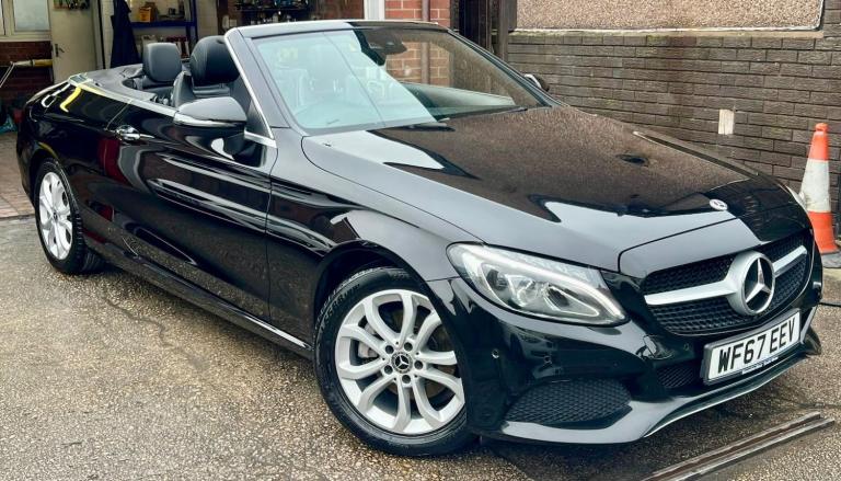 2017 Mercedes-Benz C Class C200 Sport 2dr Auto CONVERTIBLE Petrol Automatic