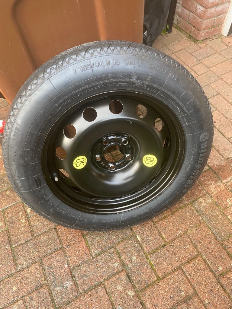 BMW X5 e70 spare wheel