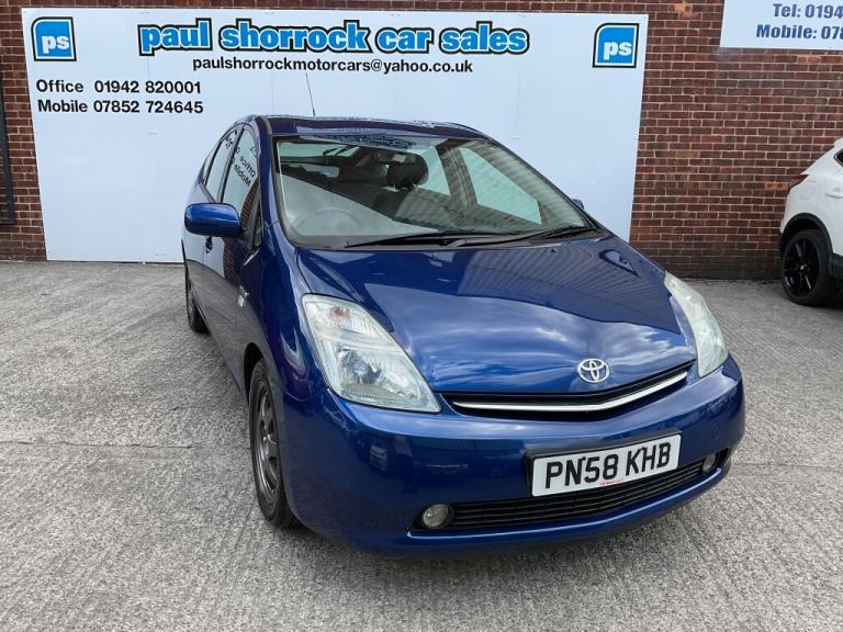 2008 Toyota PRIUS HYBRID ELECTRIC HATCHBACK 1.5 T SPIRIT VVT-I 5DR CVT Hatchback PETROL/ELECTRIC ...