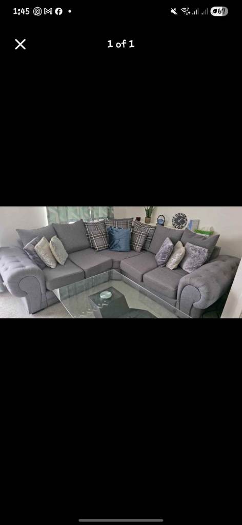 L SHAPED COUCH