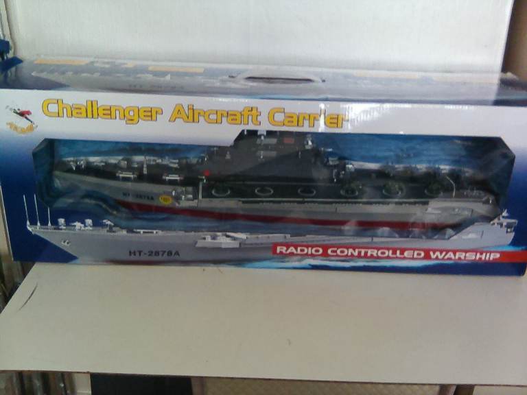 Atomic Challenger Aircraft carrier RC warship model HT-2878A,