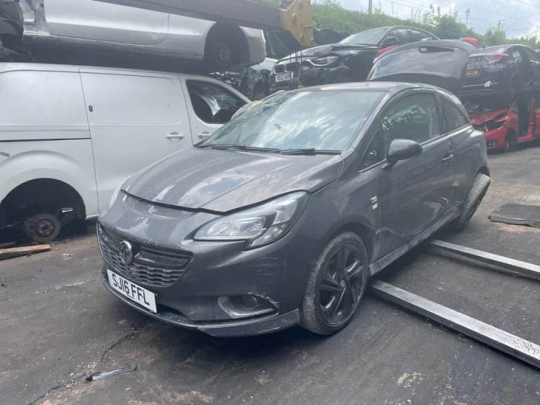 VAUXHALL CORSA E 2016  LIMITED EDITION GREY 1.4 PET B14XEL BREAKING