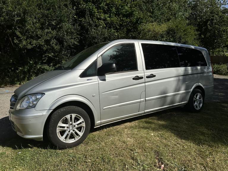 Mercedes VITO Traveliner 2014 XLWB automatic 9 seater 116 silver 2.1 CDI xlong 316k