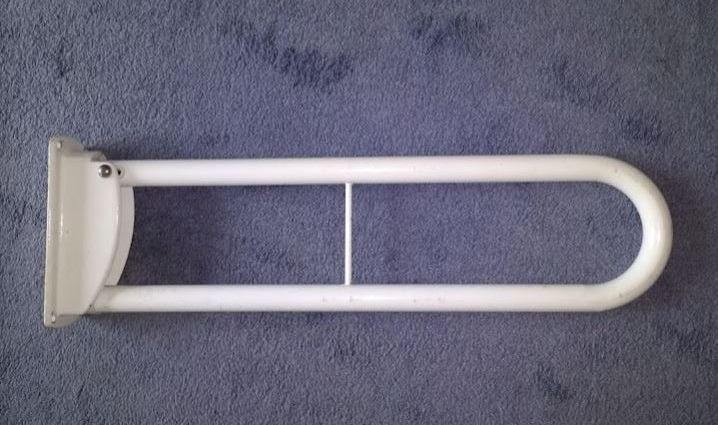 Dropdown toilet rail