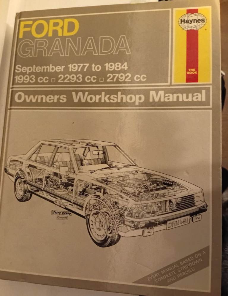 Ford Granada - Haynes Manual ( 1977 - 1984 )