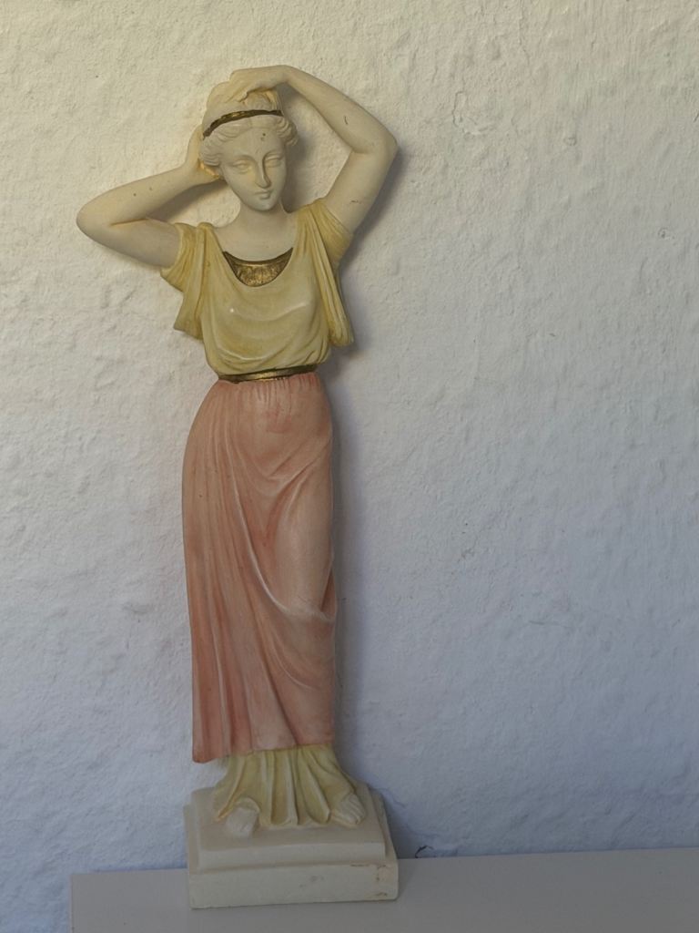 Classic Greek Style Lady Figurine