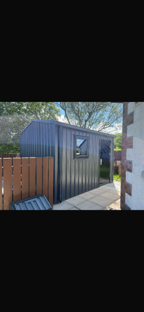 Shed steel frame pvc coated tin | in Limavady, County Londonderry | Gumtree