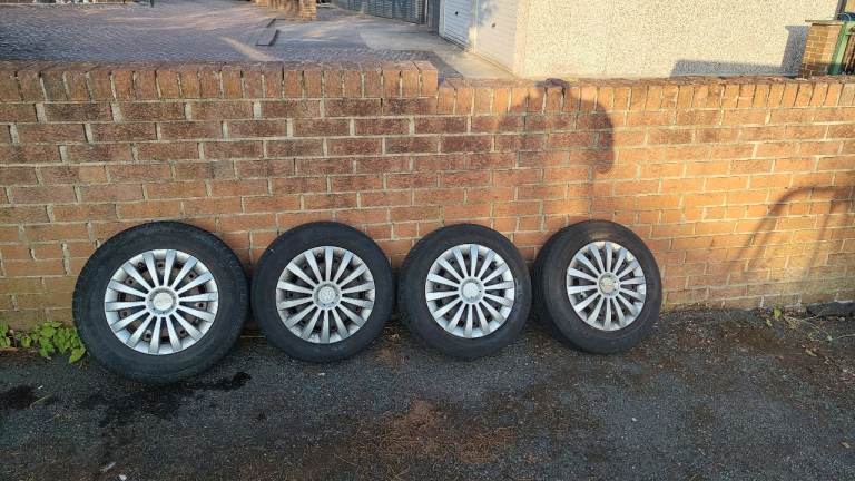 5x100 14" Wheels and Tyres (VW Polo/Fox)