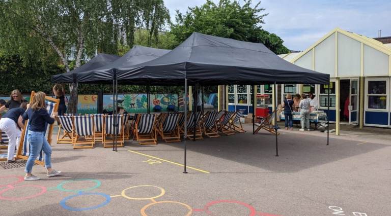 6m x 9m Gazebo (White / Black)