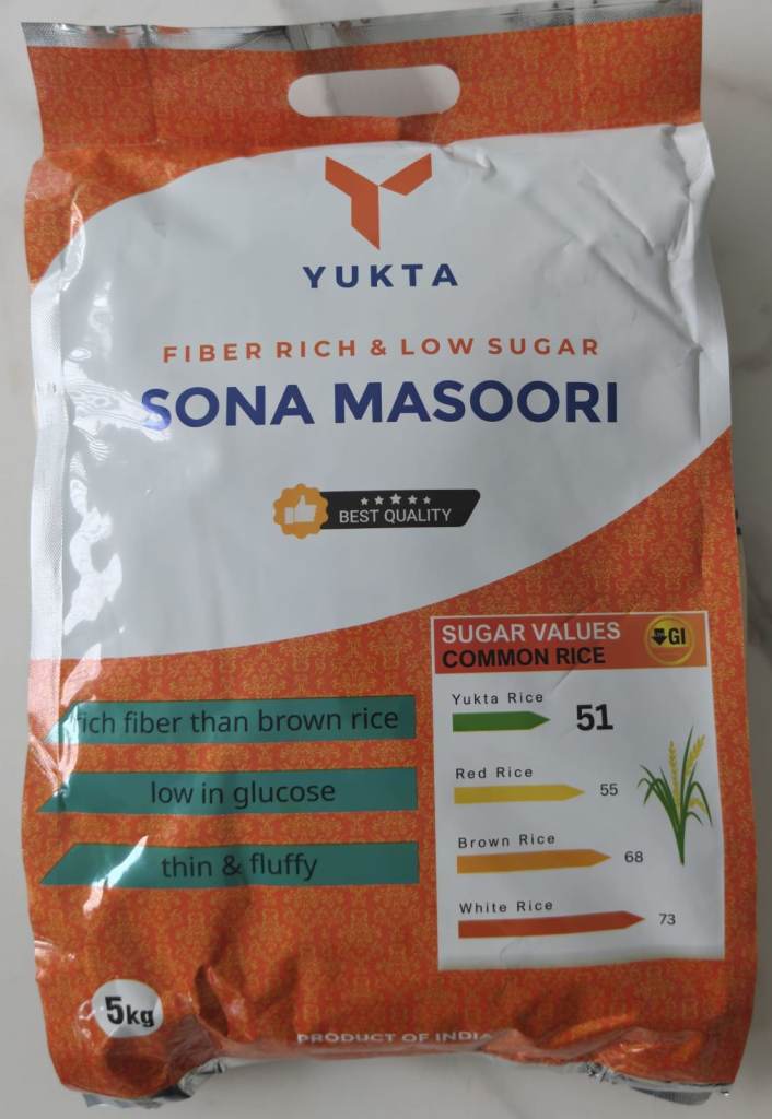 Yukta Diet Low Sugar / Low GI Rice – 5kg