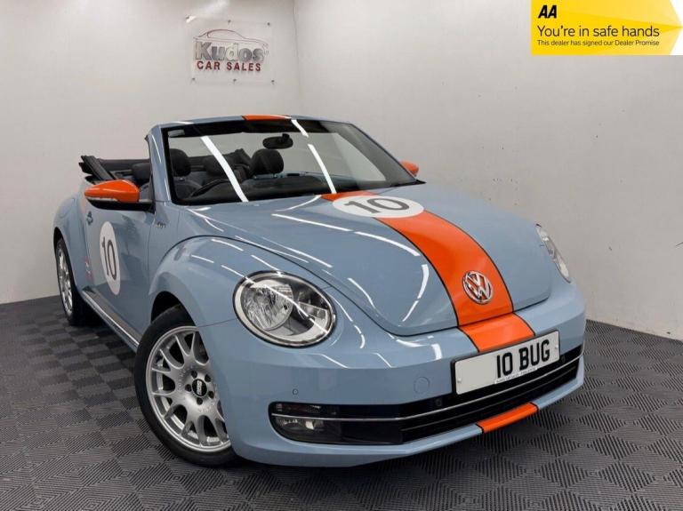 2013 Volkswagen Beetle 1.4 TSI 60s EDITION 2dr CONVERTIBLE - LEATHER - NAV - F+R SENSORS CONVERTI...