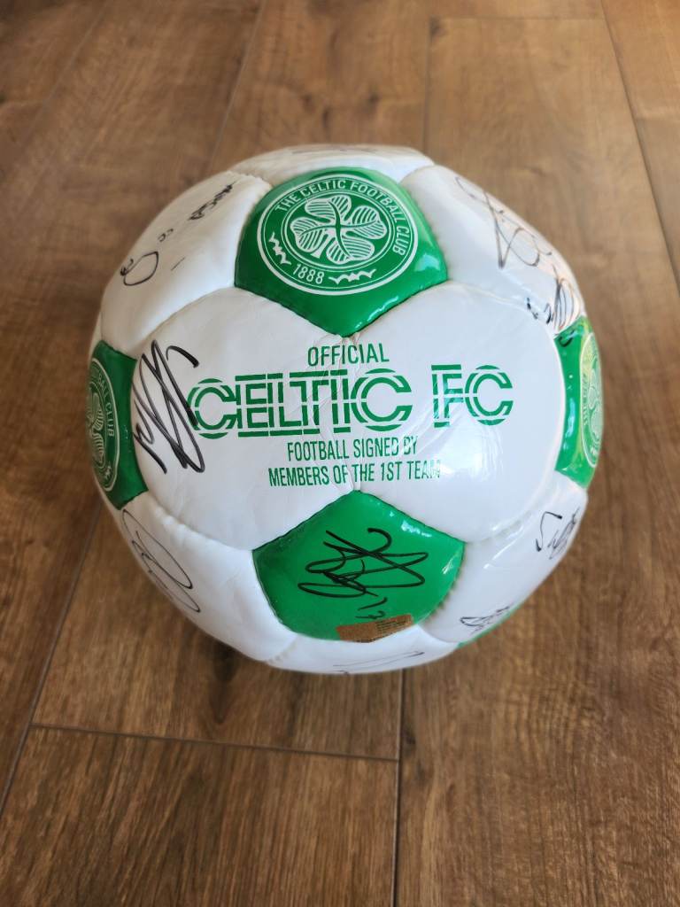 Signed Celtic FC football 22/23 season