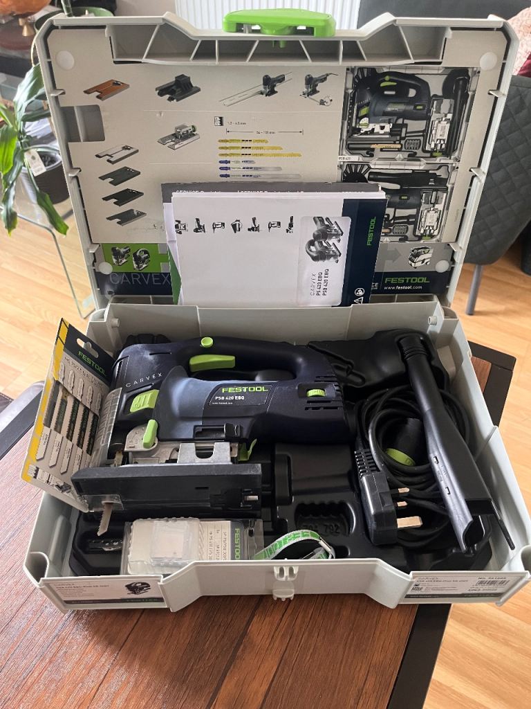 Festool Jigsaw PSB 420 EBQ 240V + Guide rail