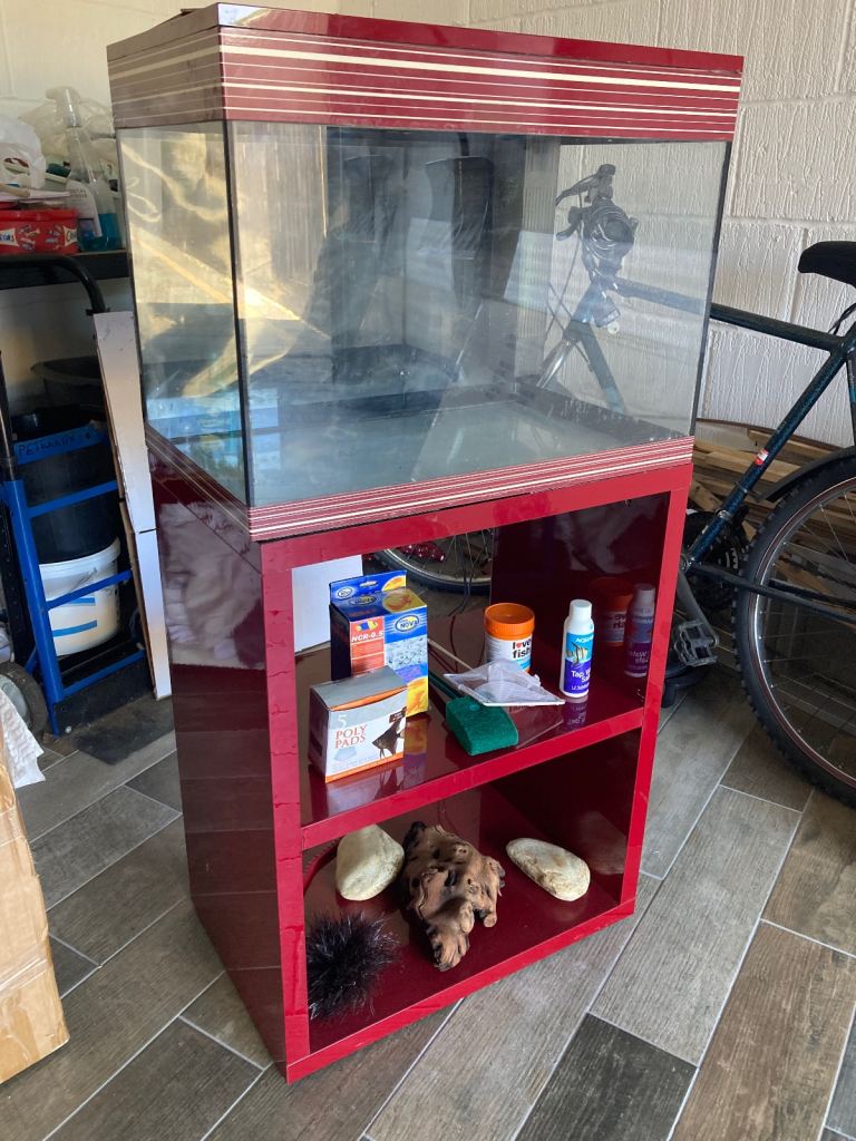 image for 80L Askoll Fish Tank, Stand & Accessories