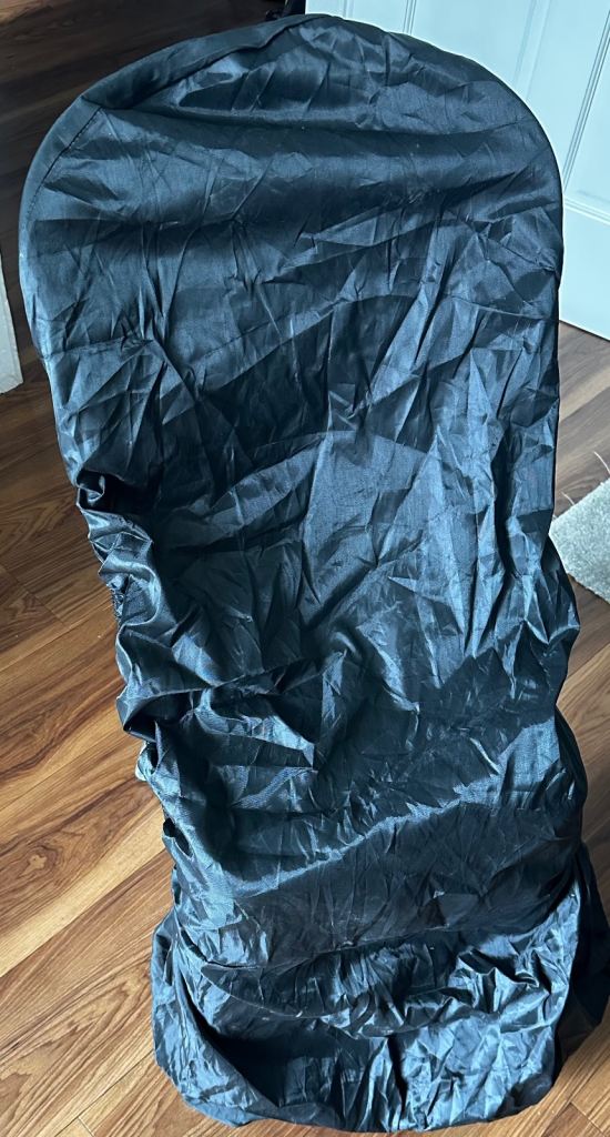 2 x Black Car seat Cover and Hooks - new
