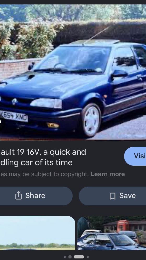 Renault 19 16v wanted 