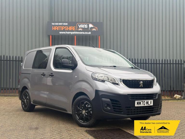 2021 Peugeot Expert 2.0 BlueHDi 1400 Professional Standard Crew Van Double Cab 6dr Diesel Manua C...
