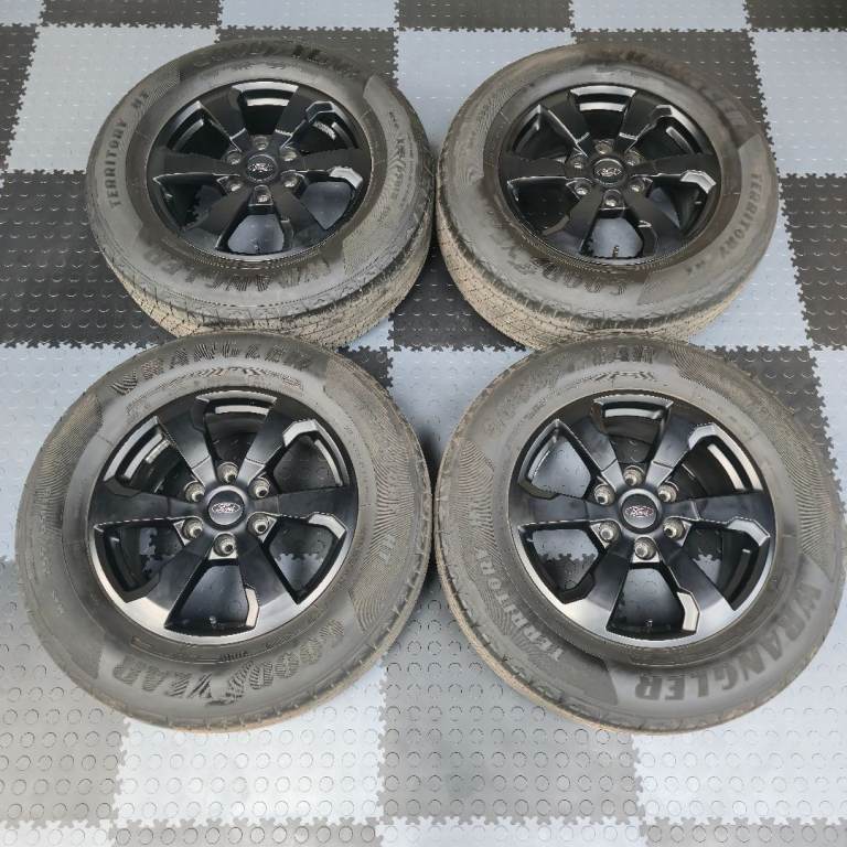 Ford Ranger Alloy Wheels Genuine 18" Goodyear N1WC-1007-E2B Volkswagen Amarok 