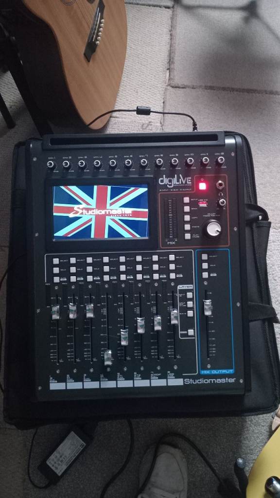 Studiomaster digiLive 16 Digital Audio Mixer – Good Condition