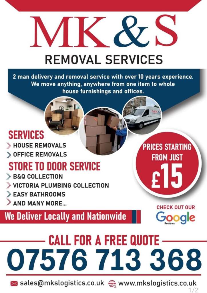 Home/office removals and waste management 
