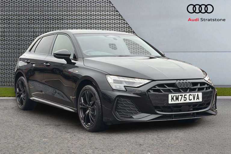 2025 Audi A3 1.5 TFSI e 204 Black Edition 5dr S Tronic HATCHBACK PETROL/ELECTRIC Automatic