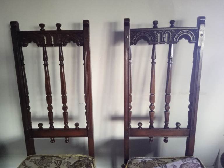 *SET OF FOUR* ERCOL Vintage Yorkshire Range Dining Chairs