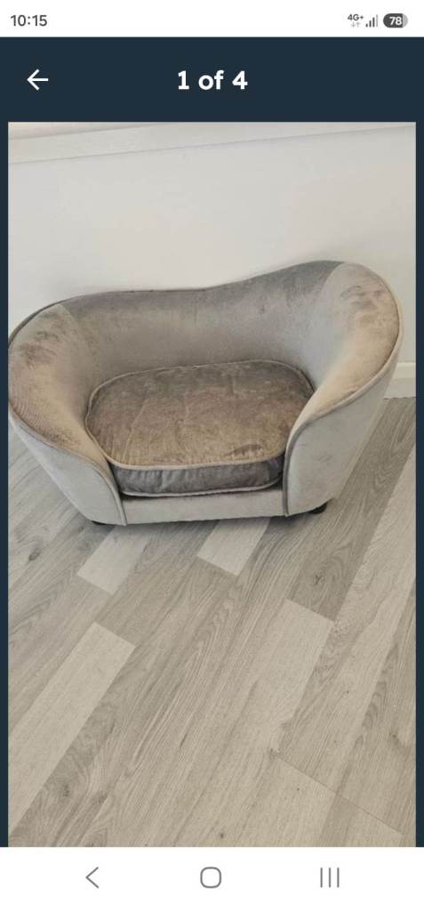 Gray ped bed