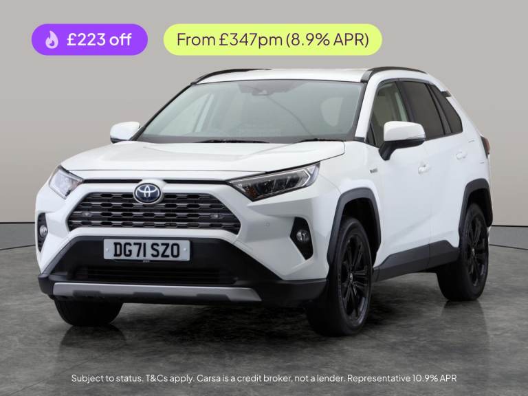 2021 Toyota RAV4 2.5 VVT-h GPF Design SUV 5dr Petrol Hybrid CVT Euro 6 (s/s) (218 ps) - LED  Suv ...